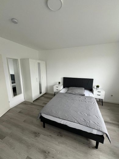 Schlaf und Kleidungsbereich