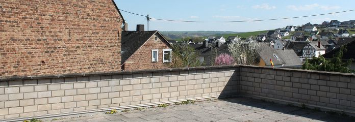 Dachterrasse Dorfblick