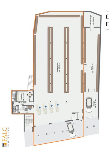 Vielseitig nutzbare Ladenfläche mit Büro, Stellplätzen und guter Sichtbarkeit – DB-3929_Grundriss17(0) (1)