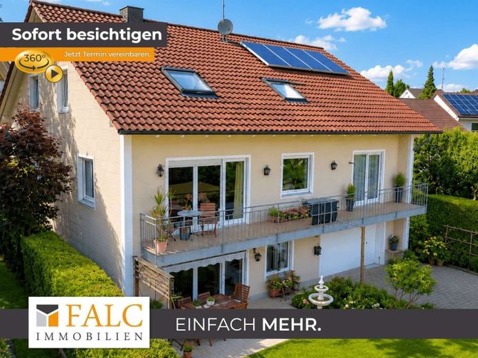 Zweifamilienhaus am Hang: 2x4 Zimmer + viel Extra Platz im Grünen – Foto 1