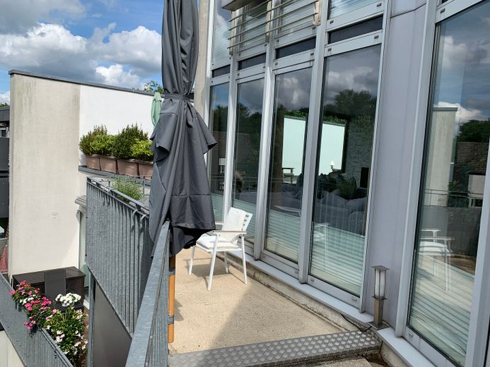 Penthouse-Maisonette von/an Privat – Balkon