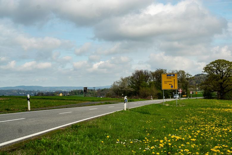 Autobahnauffahrt