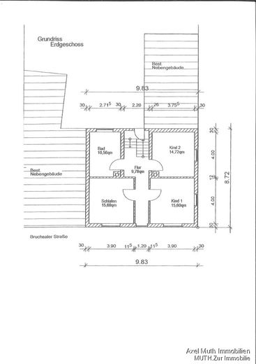 Grundriss Erdgeschoss