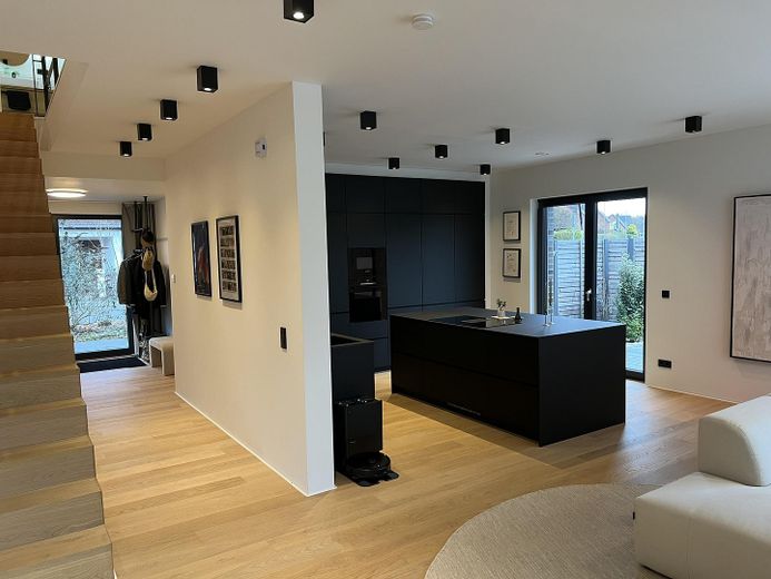 Diele, offene Küche, Wohnen