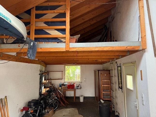 Stauraum in der Garage