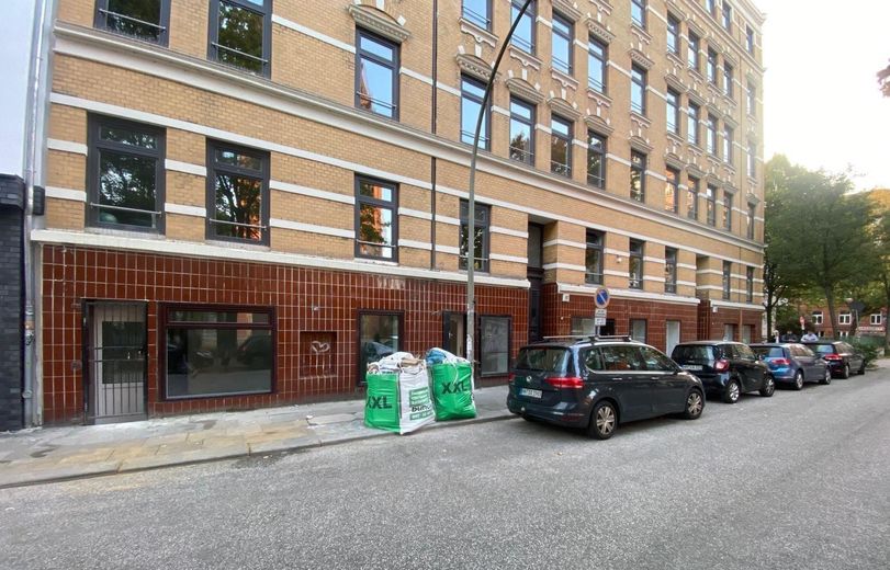 Vielseitig nutzbare Gewerbeflächen in St. Georg – frisch renoviert – Außenansicht Danziger Str. 