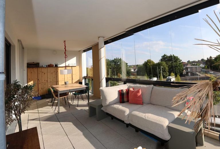 4-Zimmer-Wohnung mit XXL Loggia in Bestlage von Friedrichsdorf BJ 2023 – Loggia