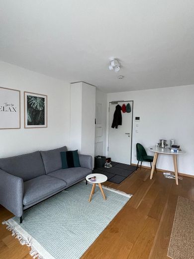 sofort verfügbare möblierte 2-Zimmer-Mietwohnung in München-Fasangarten – Foto 4