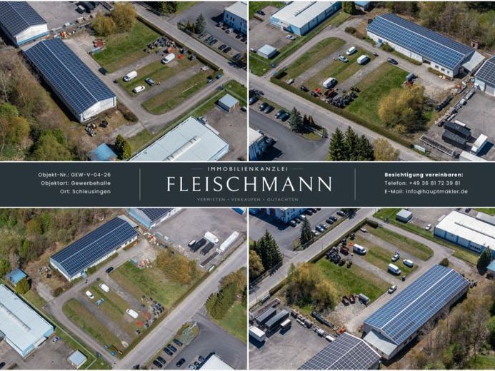 Sede commerciale in posizione favorevole al traffico a Schleusingen con infrastruttura ottimale – Foto 1