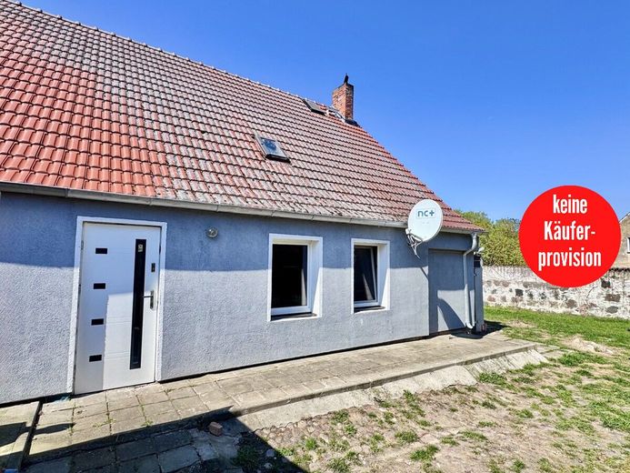 HORN IMMOBILIEN++ kleines gemütliches Zuhause bei Gartz an der Oder – Doppelhaushälfte in Hochenreinkendorf