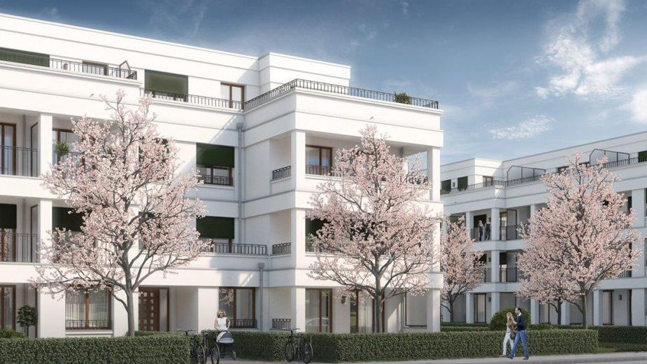 Möbilierte komfortable Wohnung am Wissenschaftsstandort Berlin-Adlershof – Hausansicht