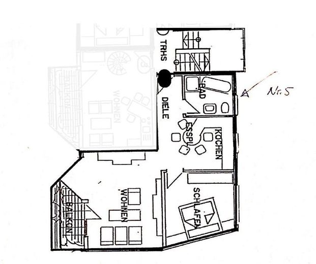 Einziehen & Wohlfühlen: Lichtdurchflutete 2-Zi-Wohnung in Maichingen – Grundriss der Wohnung