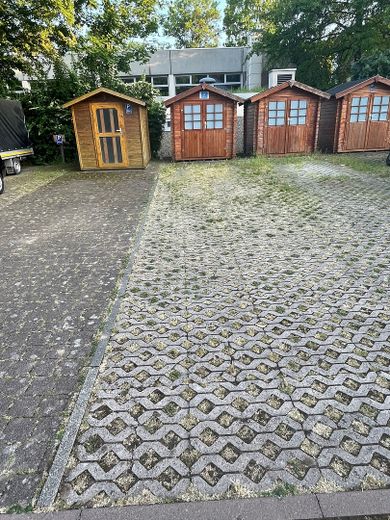 Reihenendhaus mit Keller, Garten, Pelletofen, 2 Stellplätzen & Gartenhaus – 55270 Jugenheim – privat – 2 Stellplätzte ink. Gartenhaus