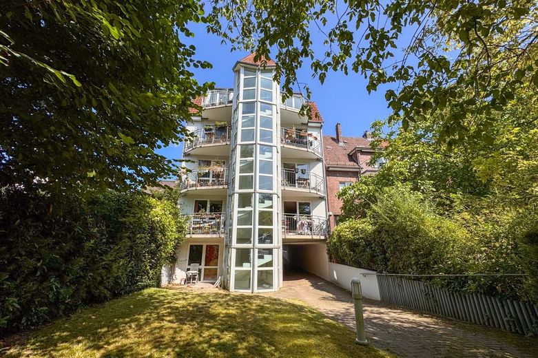 Charming 2-room apartment in the heart of Bremen – Rückseite