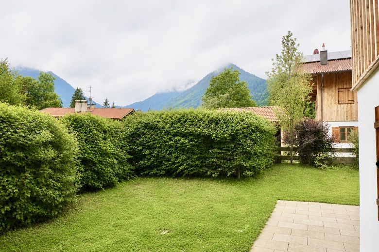 Garten Blick Brecherspitz