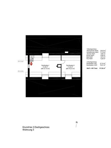 3-Zimmer-DG + ausgebauter Spitzboden mit Maisonette-Potenzial +++ provisionsfrei +++ – Foto 19