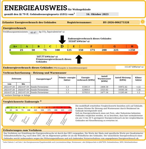 RMH, Heideviertel, ohne Provision, bezugsfrei – Energieausweis