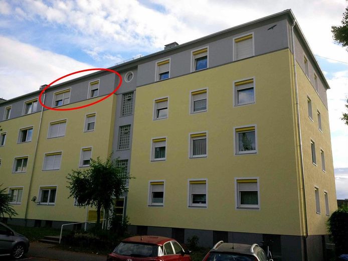 renov.bedürft. 3,5-Zi-Whg mit Balkon und EBK samt sep. DG-Whg. im Rohbau, in freundl. MFH in HN – Lage der Wohnung im Haus