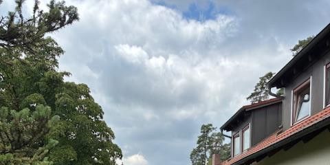 Blick vom Gartentor