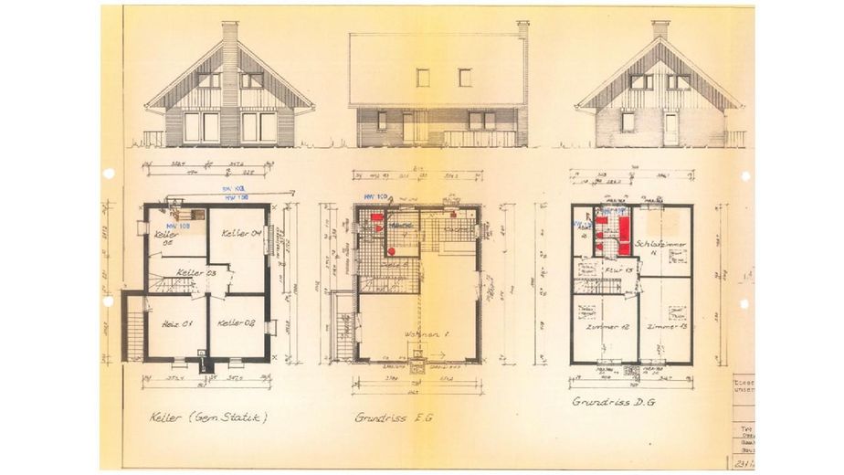 Casa unifamiliare in posizione idilliaca – Gülzow presso Amburgo – Grundrisse