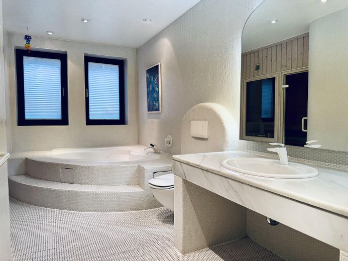 Badezimmer EG mit Sauna