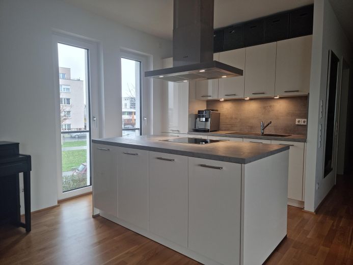 Neuwertige, hochwertige 2-Zimmer-Wohnung mit EBK & TG-Stellplatz in Ffm-Riedberg – Küche