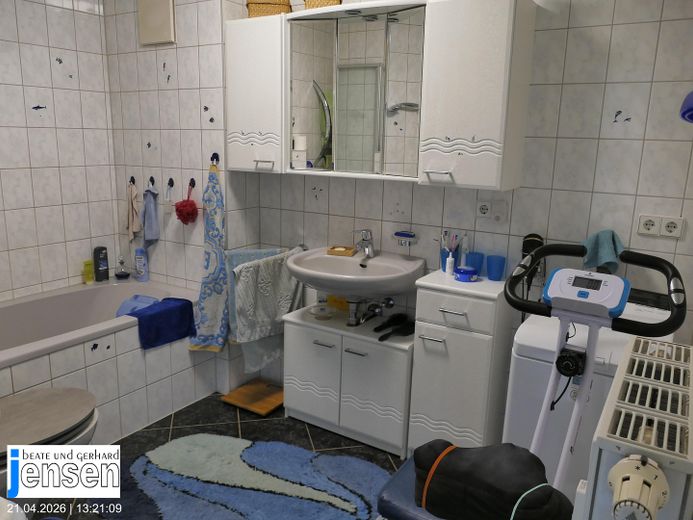 شقة تمليك في لايبزيغ- شلويزيغ من المالك الخاص – Badezimmer