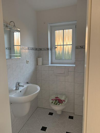 Gäste-WC im Erdgeschoss