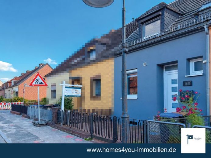 Gemoderniseerd tussenherenhuis met dakterras op het zuiden in Bremen-Oslebshausen – Foto 1