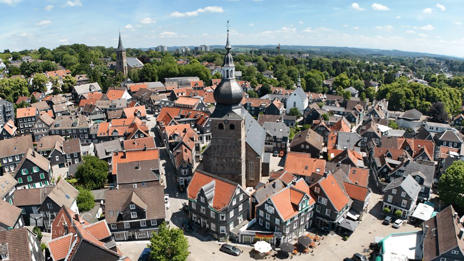 Historisches Fachwerkhaus mit Charme, Seele und besonderer Lage in der Lenneper Altstadt – Außenansicht