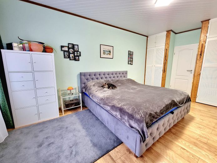 Stadthaus mit drei Ferienwohnung oder Monteuswohnung – Whg. 1 - Schlafzimmer