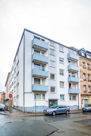 6% Rendite Starke 1-Zimmer-Wohnung in bester Nürnberger Innenstadtlage – Außenansicht