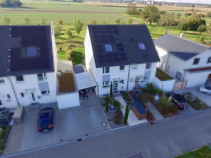 Drohnenbild Frontansicht