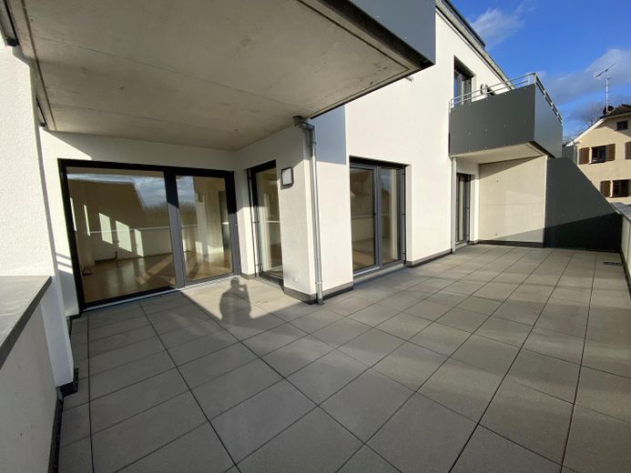 Abgeschlossene Terrasse