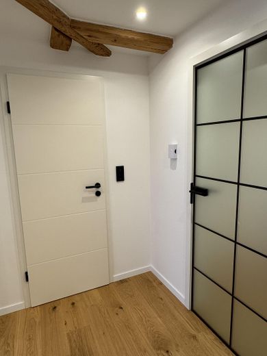 Eingang zum Badezimmer