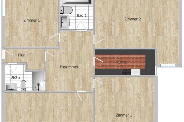 Nowe zamieszkanie po remoncie, 4-osobowe mieszkanie współdzielone we wschodniej części miasta – centralnie, blisko uniwersytetu, przytulnie