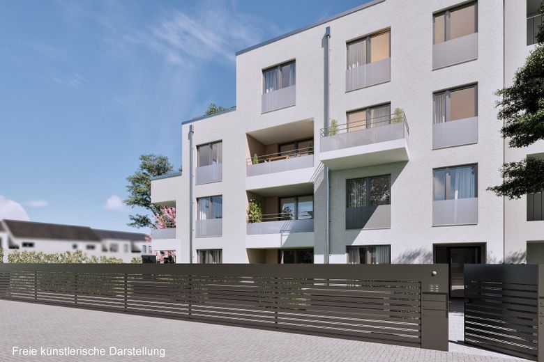 Platz für die ganze Familie: Erdgeschosswohnung mit großem Garten, Köln Müngersdorf – Südwestansicht
