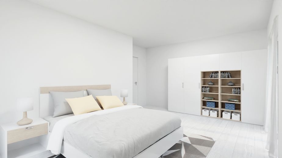 Visualisierung Schlafzimmer 
