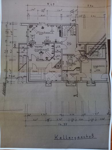 Großzügiges Wohnen im gepflegten Landhaus (nähe Golfplatz/Waldrand) PROVISIONSFREI – Grundriss KG