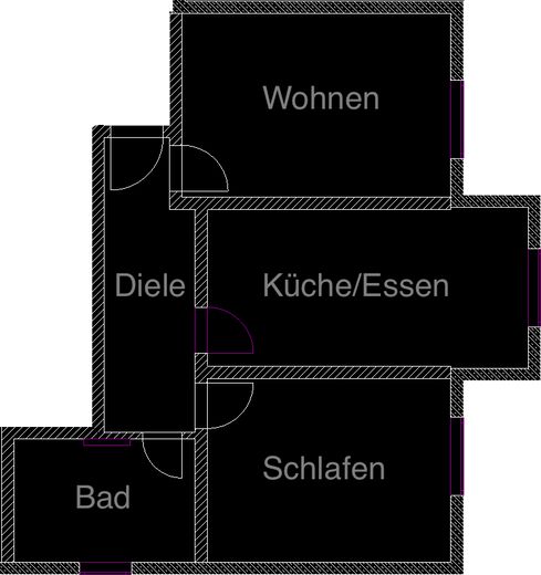ruhige, helle 2,5 ZKB Souterrain Whg, FBH, voll klimatisiert, Parkplatz, SAT, Gbit Internet/WLAN – Foto 12
