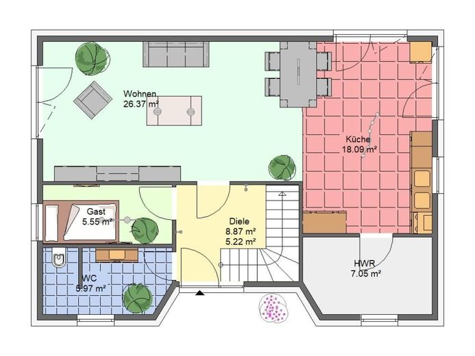 ***Traumhaus bauen *** – EG