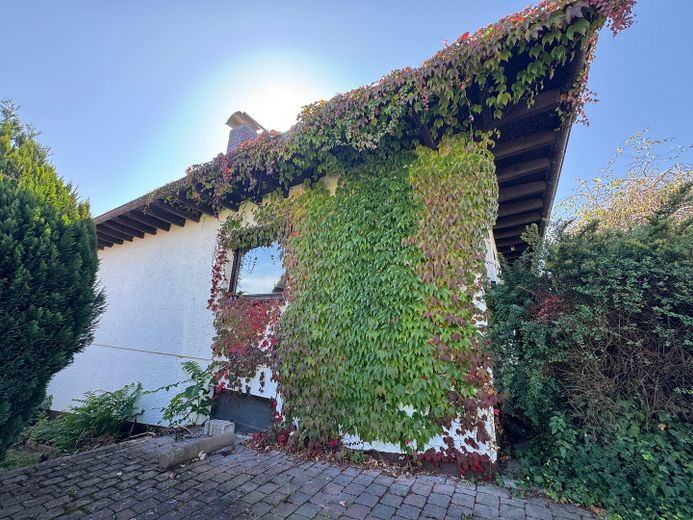 Großzügiges Einfamilienhaus mit Fernblick – Seitenansicht