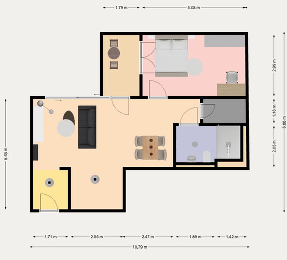 Apartamento amueblado de 2 habitaciones de nueva construcción en Prenzlauer Berg – Foto 19