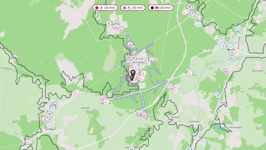 Bauträgerfrei!! 2593 m² großes Bauland in Borkheide – Lageplan 2