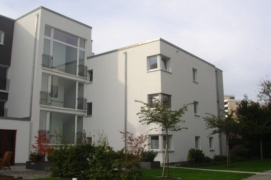 Penthouse-Wohnung im Rosengarten barrierefrei (Wohnen mit Service) – Außenansicht Garten