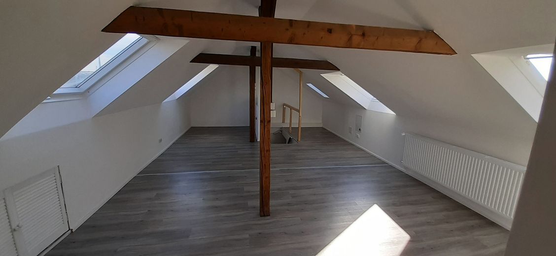 Ausgefallene Altbau-Wohnung – Spitzboden