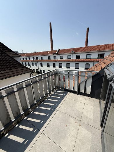 Loft/apartamento en galería - recién renovado - ¡precioso! – Balkon/Dachterrasse
