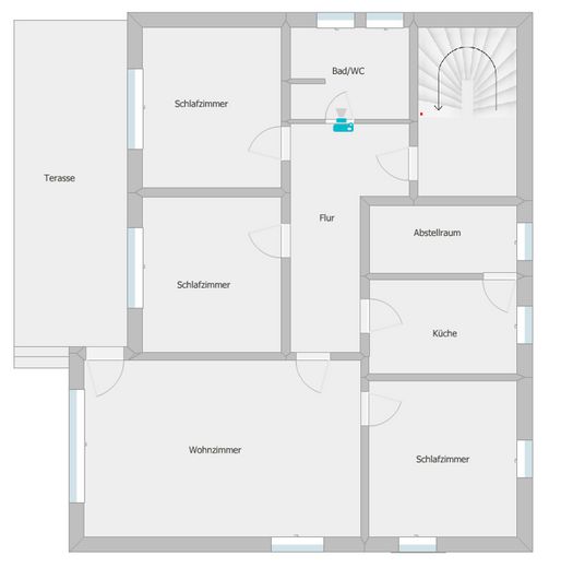 Investimento con prospettiva – 4-MFH con suddivisione WEG e 4 libri fondiari in 32278 Kirchlengern – Untergeschoss