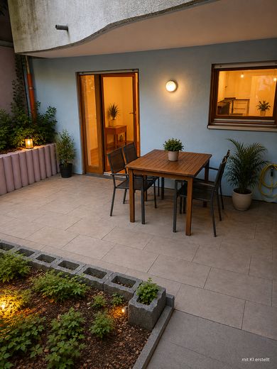 Wohnen wie im Grünen: Frisch renovierte 2-Zimmer-Wohnung (57m2) mit Terrasse & Gartennutzung – Foto 25