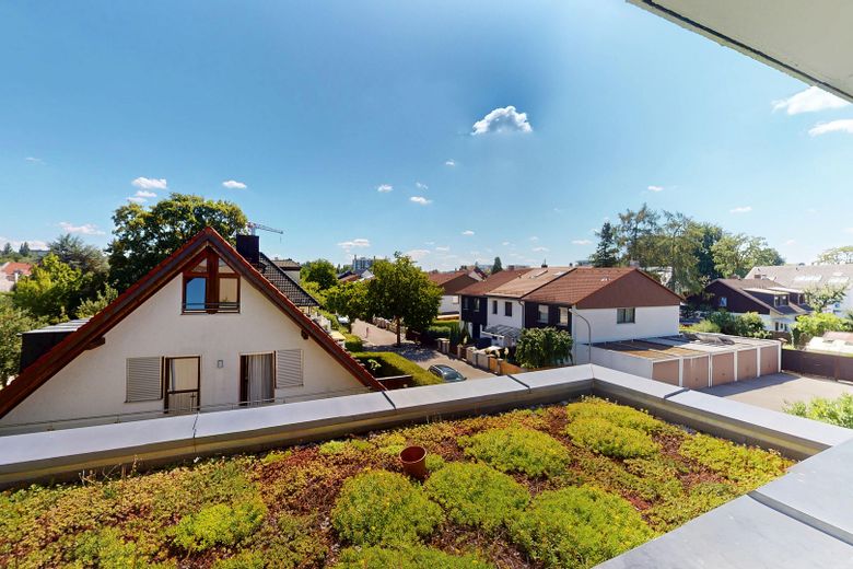 Traumhafte Dachterrassenwohnung – Aussicht 